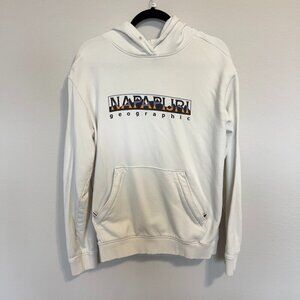 NAPAPIJRI - Men's Sella hoodie Size Medium Color White